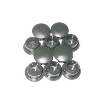 PVC dopjes 10 mm (10 stuks) - kies uw kleur