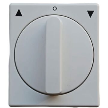 Somfy opbouw draaischakelaar helder wit
