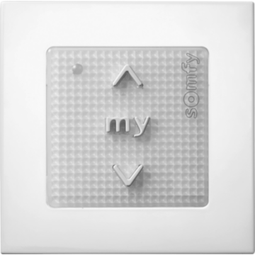 Somfy Smoove Origin RTS + frame wandzender